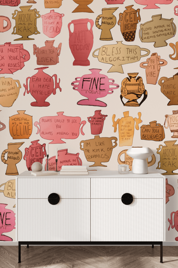Collage in Pink