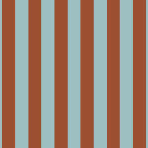 Blue & Copper Stripe