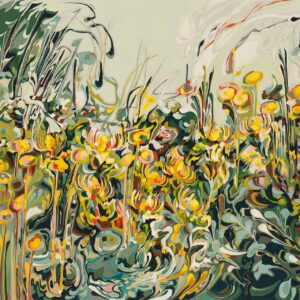 Abstract Fynbos landscape Unspoken series