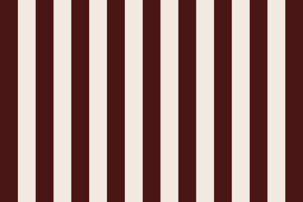 Maroon & Cream Stripe - Image 2