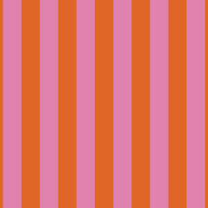 Orange & Pink Stripe