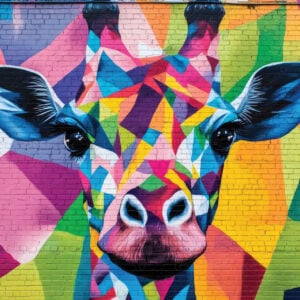 Giraffe Wall