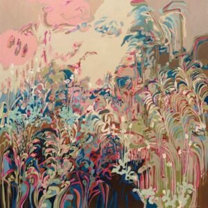 Abstract fynbos with Mountain ferns and Everlastings - 2026